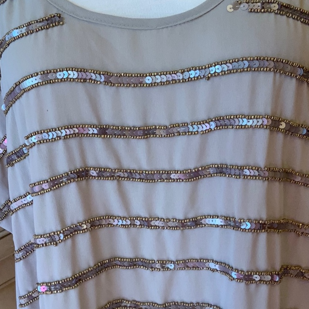 Bar III blingy top